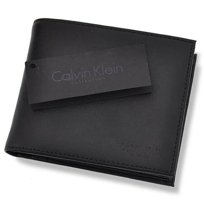 Calvin Klein | Portofel barbati din piele naturala GPB421, Negru 7