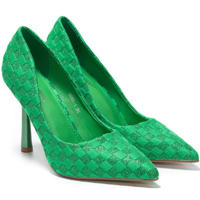 Pantofi dama Mirabella, Verde 2