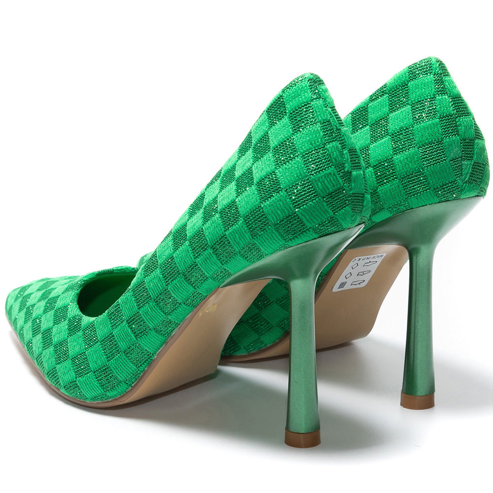 Pantofi dama Mirabella, Verde 4
