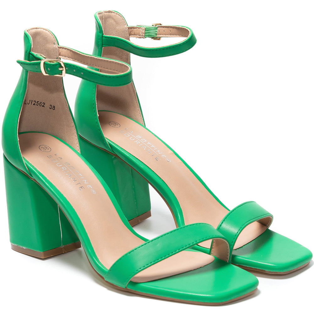 Sandale dama Onella, Verde 2