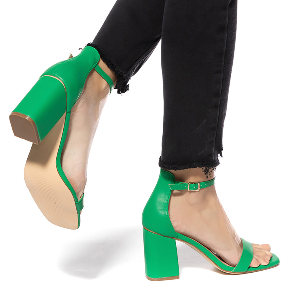 Sandale dama Onella, Verde 1