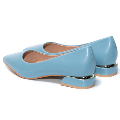 Pantofi dama Verasha, Bleu 4