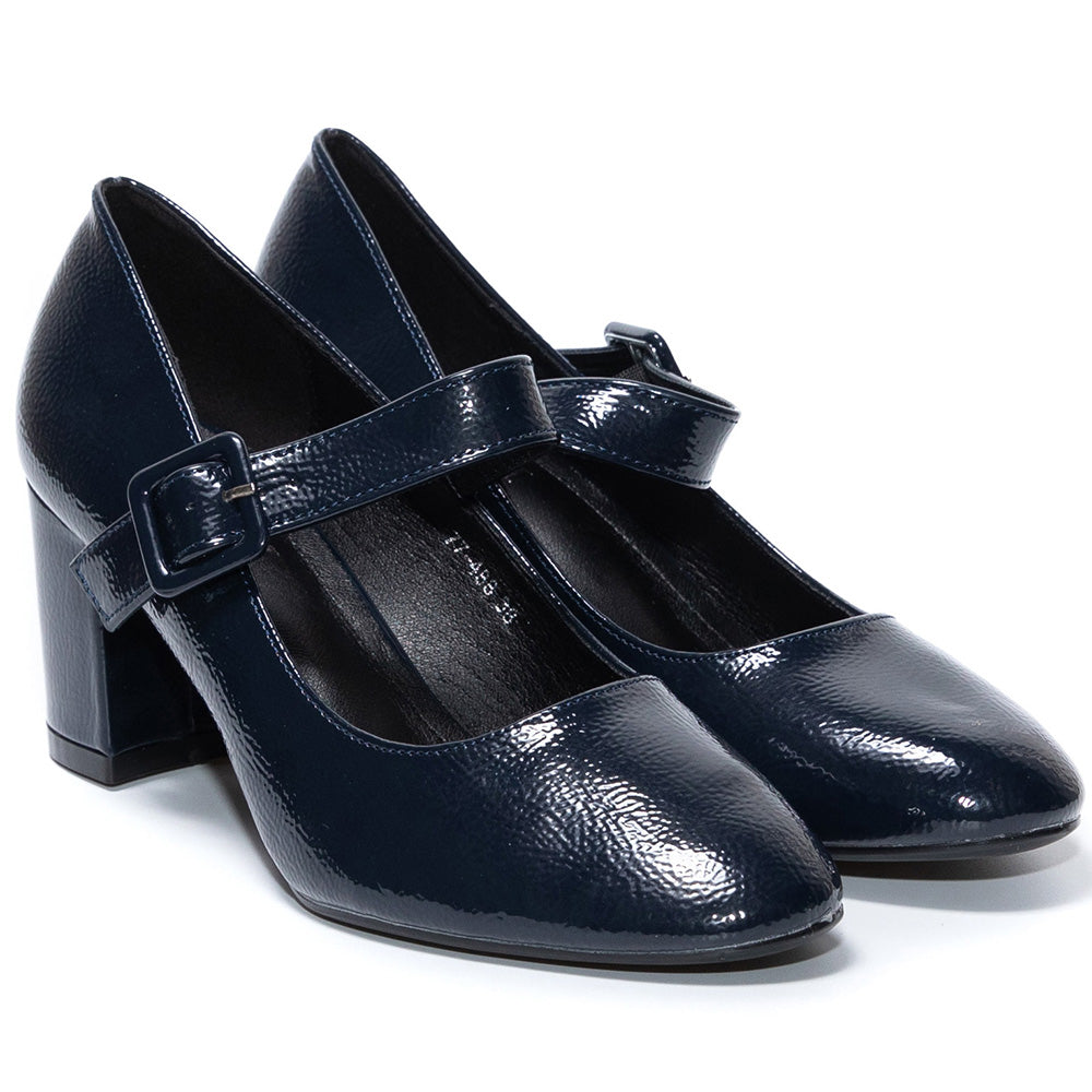 Pantofi dama Zahina, Bleumarin 2