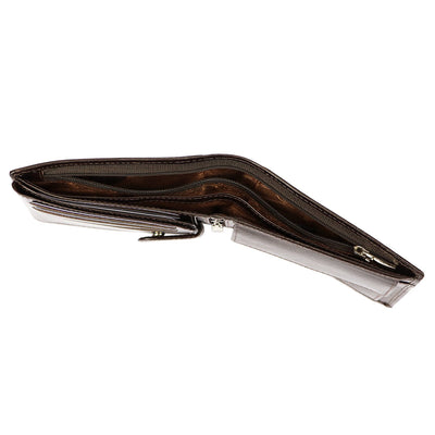 Portofel barbati din piele naturala GPB527, Cafeniu - cu Protectie RFID 6