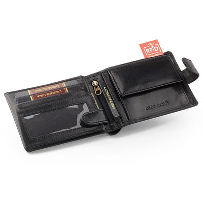 Portofel barbati din piele naturala GPB770, Negru - cu Protectie RFID 3