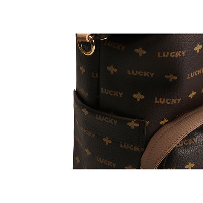 Lucky Bees | Rucsac dama ASR-RD018, Cafeniu 6