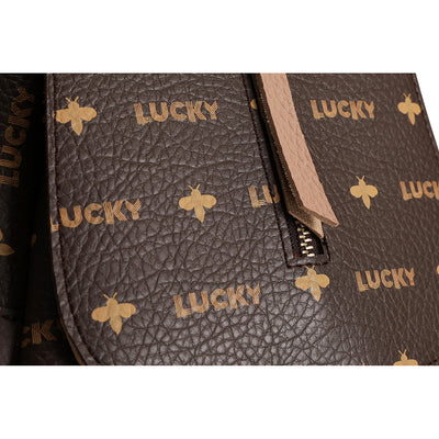 Lucky Bees | Rucsac dama ASR-RD023, Cafeniu 5