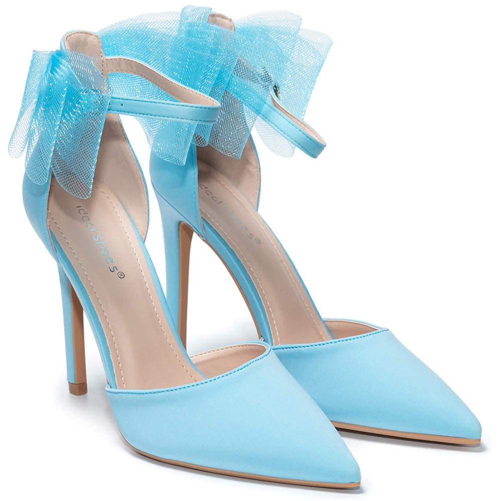 Pantofi dama Abriana, Bleu 2