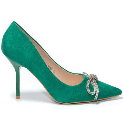 Pantofi dama Adana, Verde 3