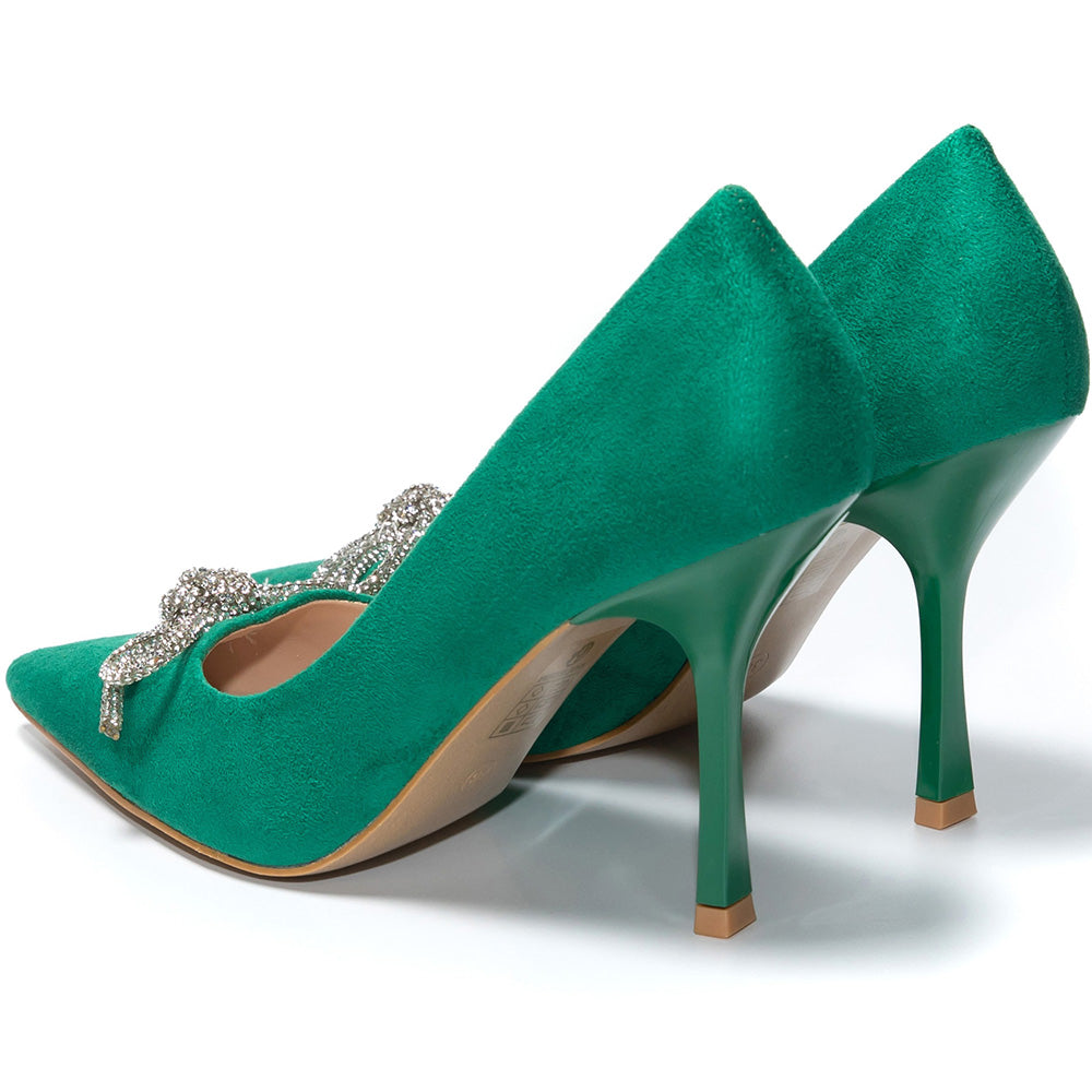 Pantofi dama Adana, Verde 4