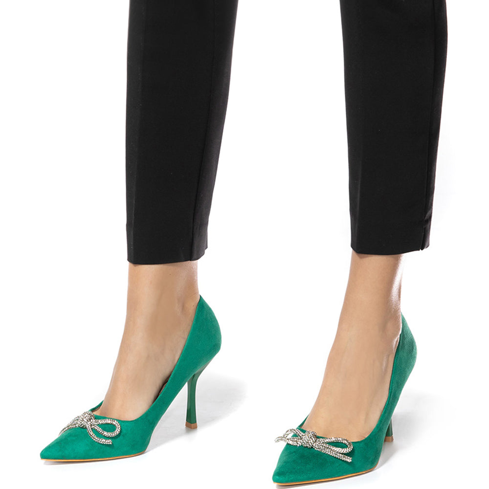 Pantofi dama Adana, Verde 1