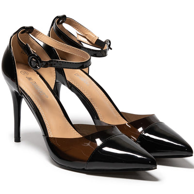 Pantofi dama Adelie, Negru 2