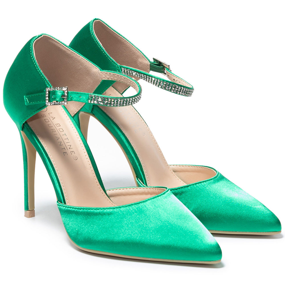 Pantofi dama Adiela, Verde 2