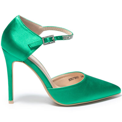 Pantofi dama Adiela, Verde 3