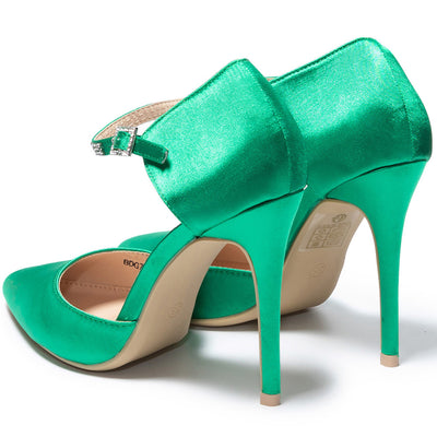 Pantofi dama Adiela, Verde 4