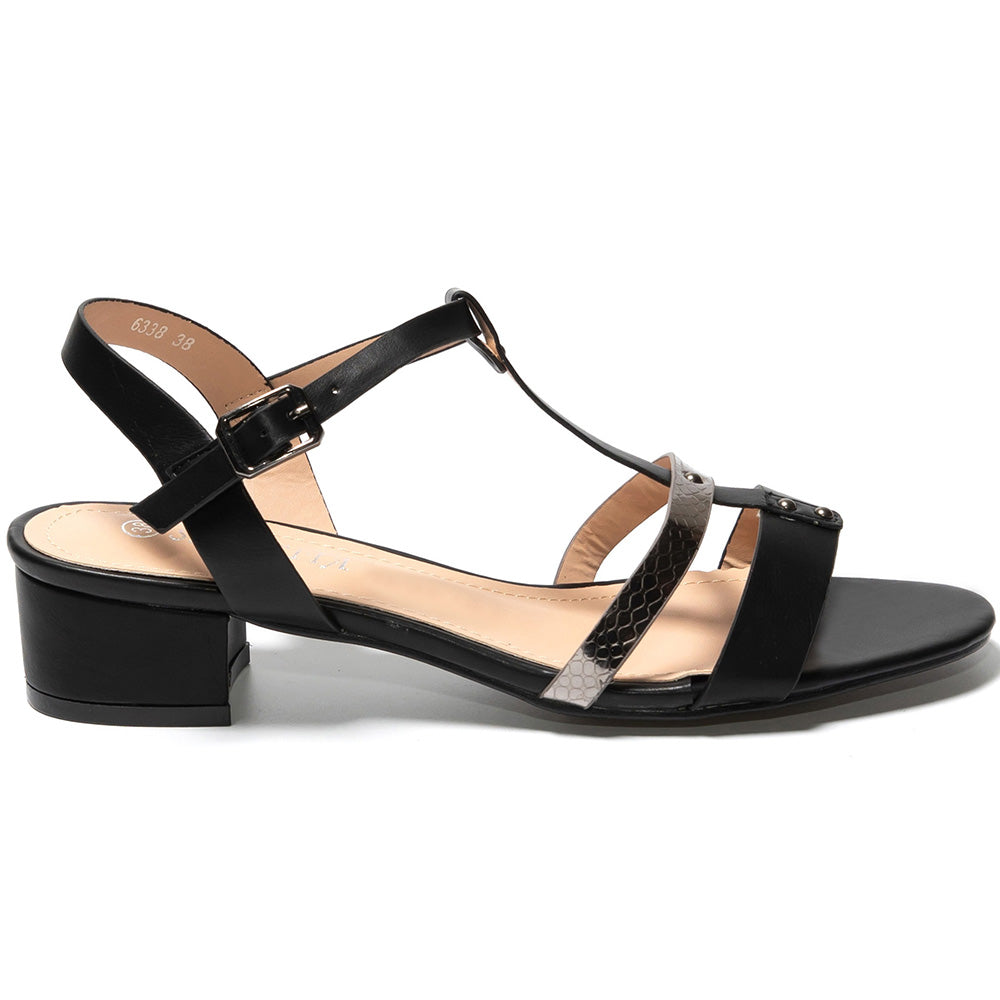 Sandale dama Adira, Negru 3