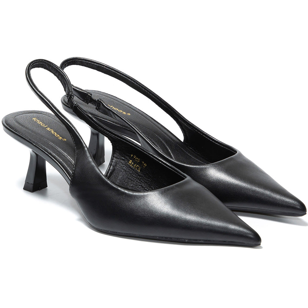 Pantofi dama Aislinn, Negru 2