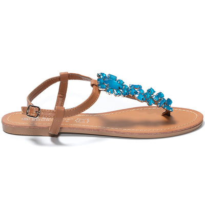 Sandale dama Anaid, Bleu 3