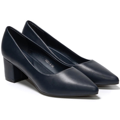 Pantofi dama Antonietta, Bleumarin 2
