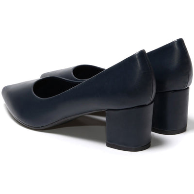 Pantofi dama Antonietta, Bleumarin 4