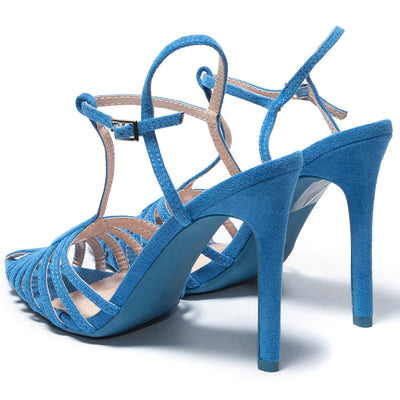 Pantofi dama Aralyn, Albastru 4