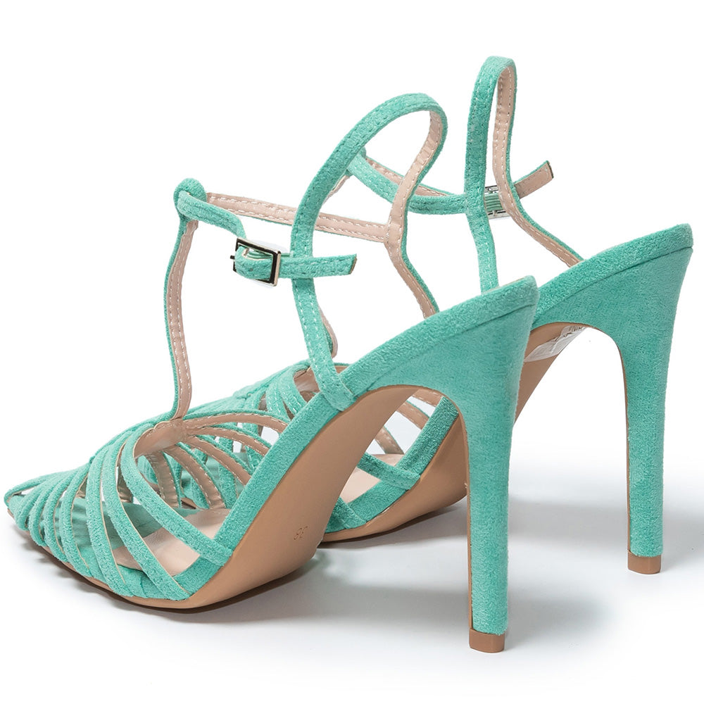 Pantofi dama Aralyn, Verde 4