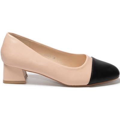 Pantofi dama Arduina, Bej 3