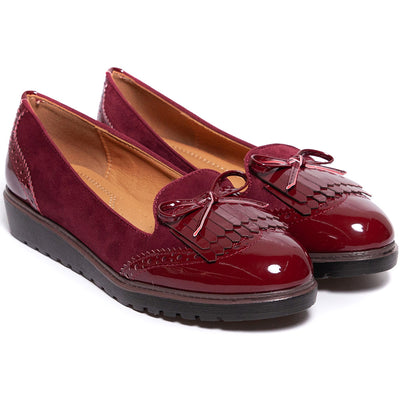 Pantofi dama Arrive, Visiniu 2