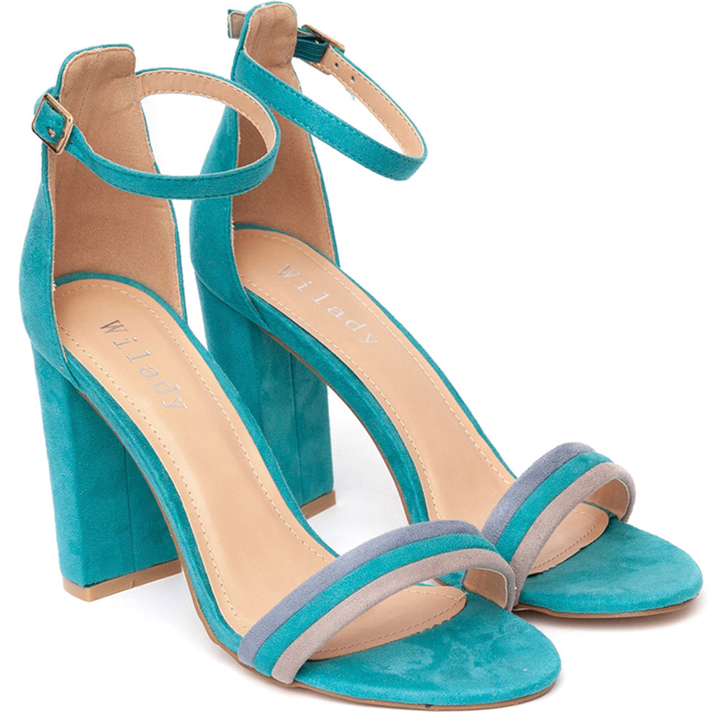 Sandale dama Bambee, Bleu 2