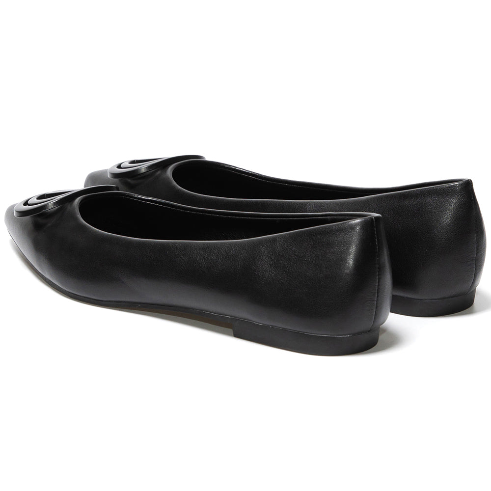Pantofi dama Batilda, Negru 4