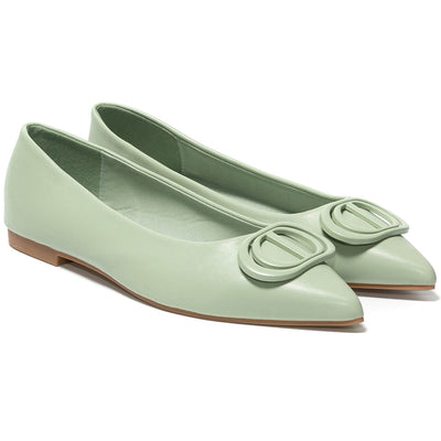 Pantofi dama Batilda, Verde 2