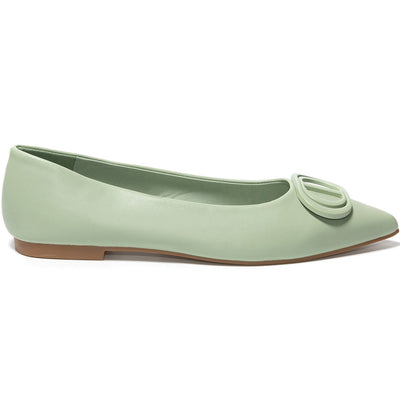 Pantofi dama Batilda, Verde 3