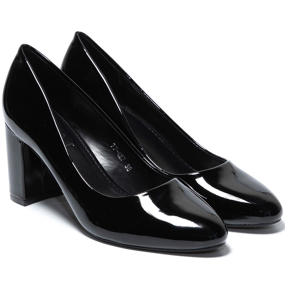 Pantofi dama Bianka, Negru 2