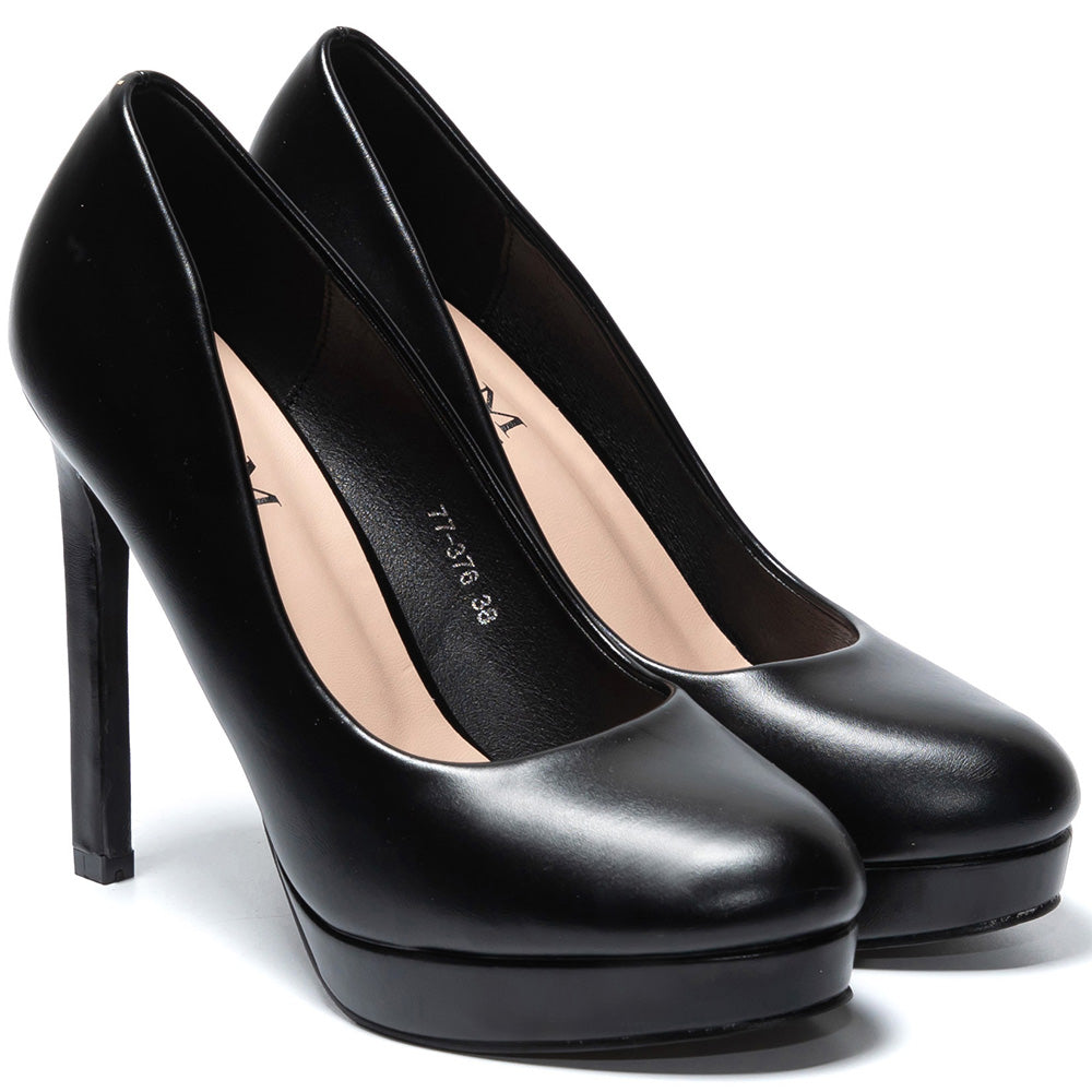 Pantofi dama Brigitte, Negru 2