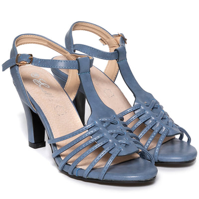 Sandale dama Britney, Albastru 2