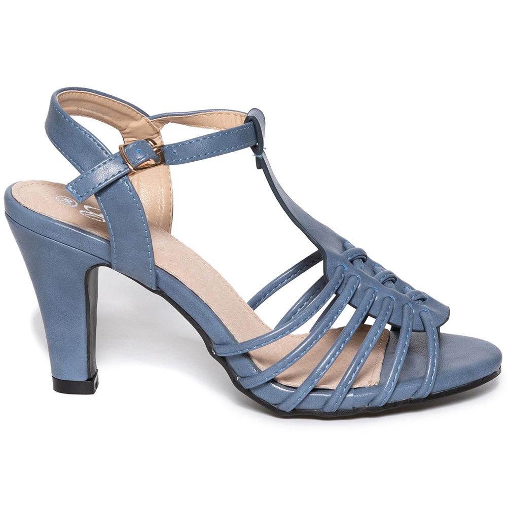 Sandale dama Britney, Albastru 3