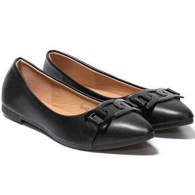 Pantofi dama Calogera, Negru 2