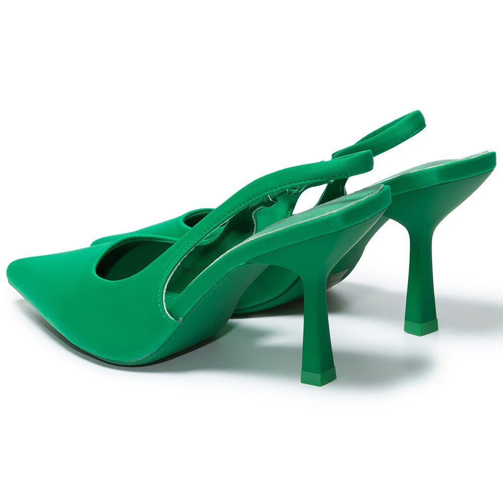 Pantofi dama Celerina, Verde 4