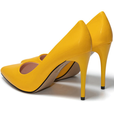Pantofi dama Charity, Galben 4