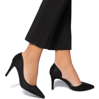 Pantofi dama Clorinda, Negru 1