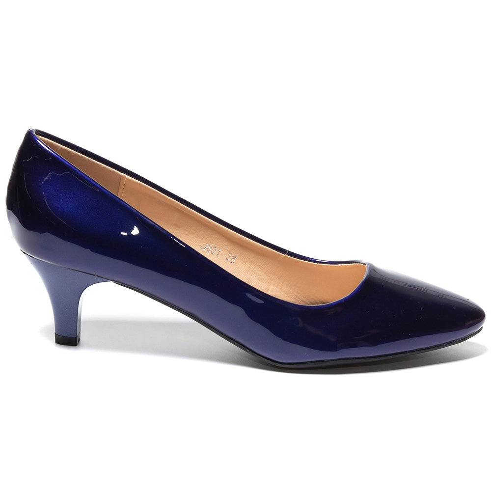 Pantofi dama Damia, Bleumarin 3