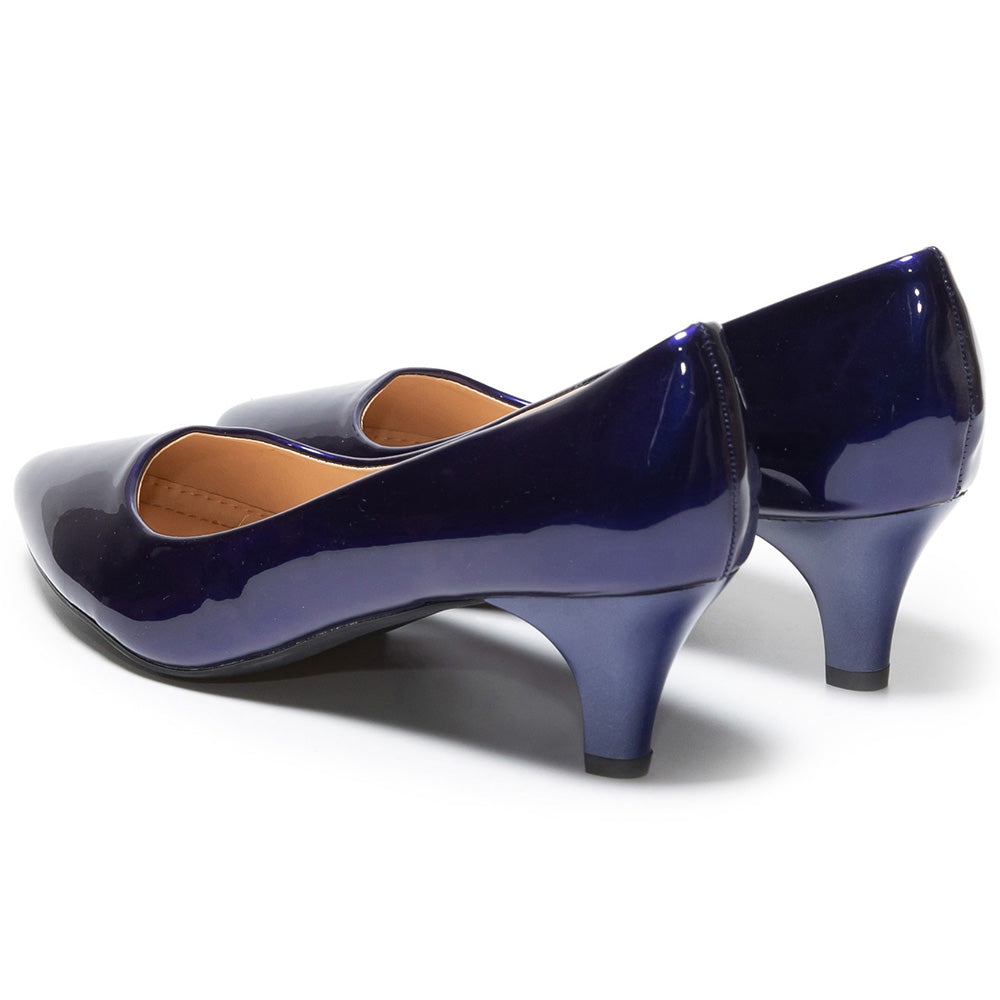 Pantofi dama Damia, Bleumarin 4