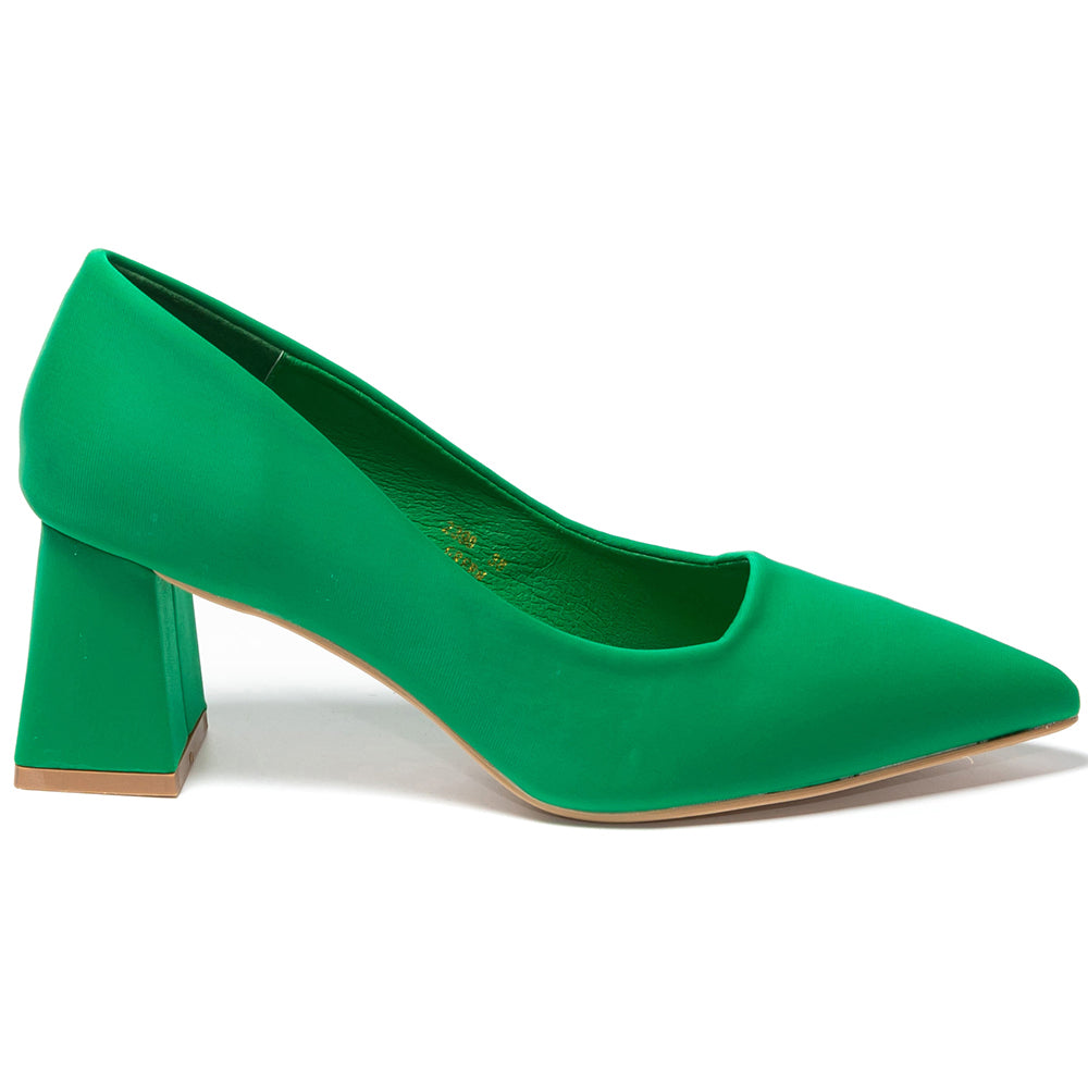 Pantofi dama Edalene, Verde 3