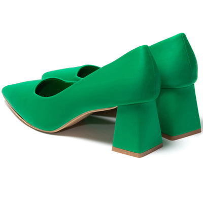 Pantofi dama Edalene, Verde 4