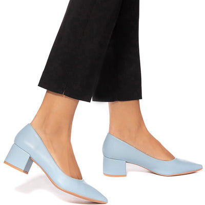 Pantofi dama Eladara, Bleu 1