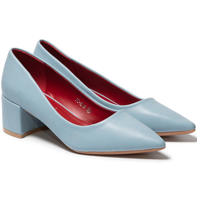 Pantofi dama Eladara, Bleu 2