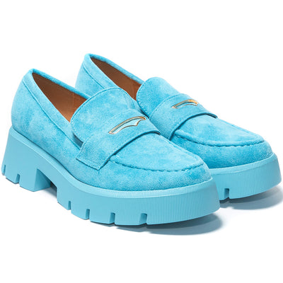 Pantofi dama Emanuela, Bleu 2