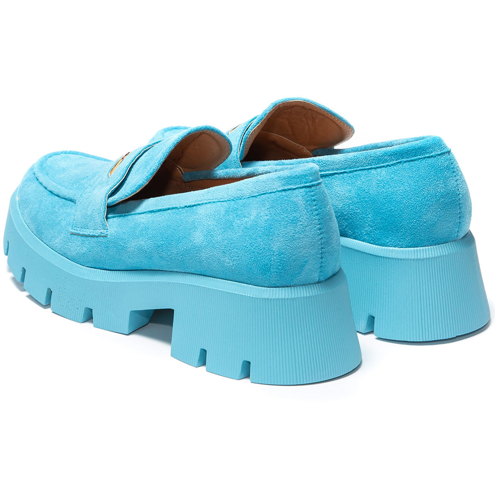 Pantofi dama Emanuela, Bleu 4
