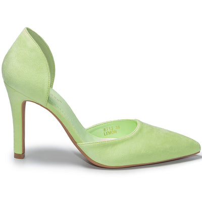 Pantofi dama Emylin, Verde deschis 3