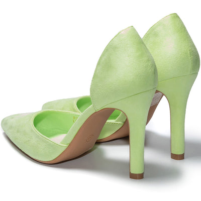 Pantofi dama Emylin, Verde deschis 4